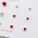 ciite' シーテ ピアス(両耳用) ピアス 6セット / pierce 6 set