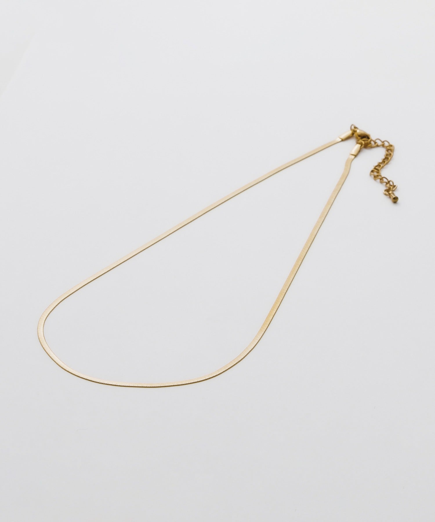 ciite' シーテ ネックレス 【 金属アレルギー対応 】 2mm幅 スネークチェーンネックレス サージカルステンレス 41~46cm調整可能