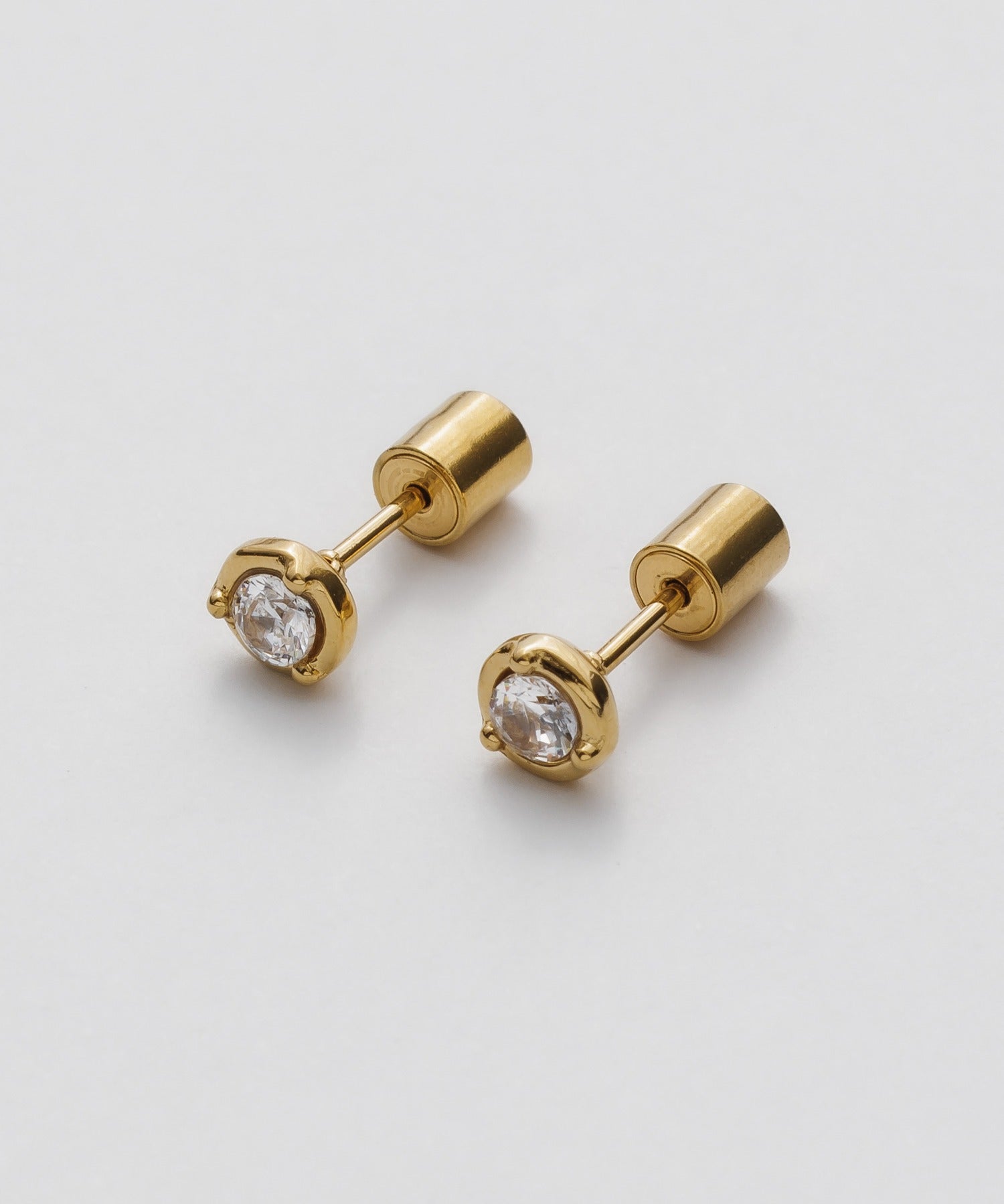 ciite' シーテ ピアス(両耳用) 【 金属アレルギー対応 】 シンプルカラービジュー ピアス サージカルステンレス (両耳用)