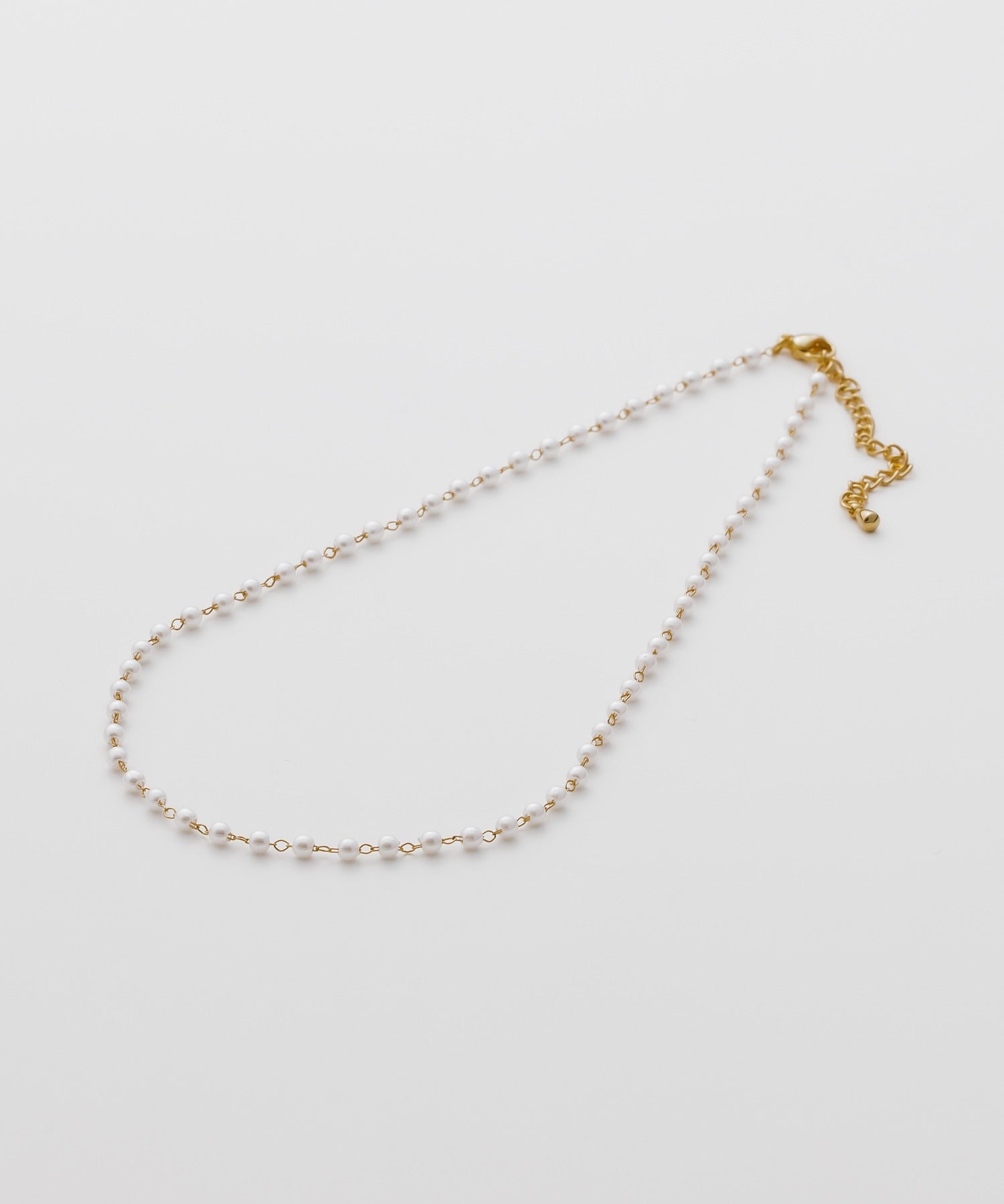 ciite' シーテ ネックレス 【 金属アレルギー対応 】 シンプルパールネックレス サージカルステンレス