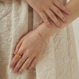 ciite' シーテ ネックレス 【 金属アレルギー対応 】simple snake bracelet / シンプルスネークチェーンブレスレット サージカルステンレス