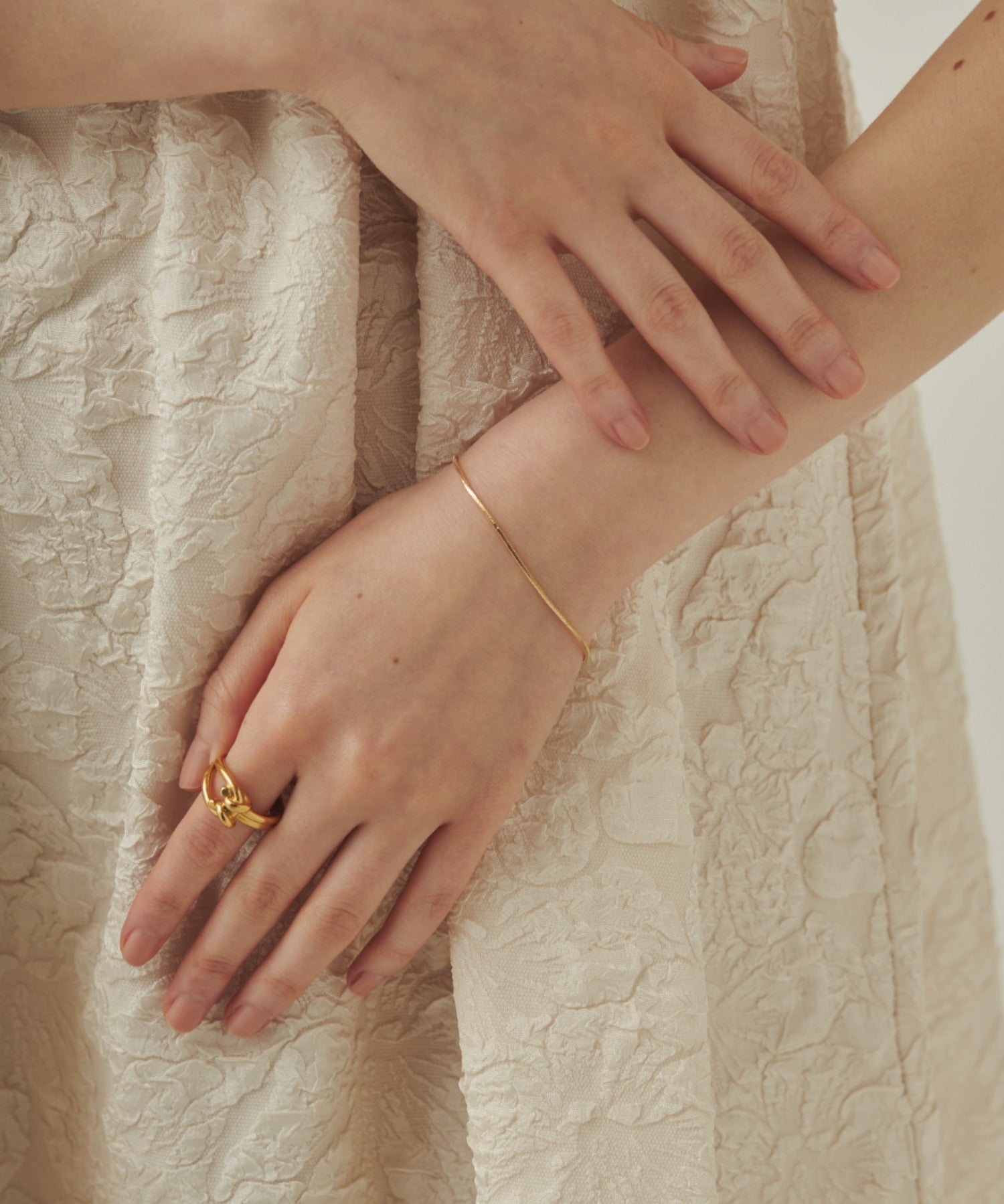 ciite' シーテ ネックレス 【 金属アレルギー対応 】simple snake bracelet / シンプルスネークチェーンブレスレット サージカルステンレス