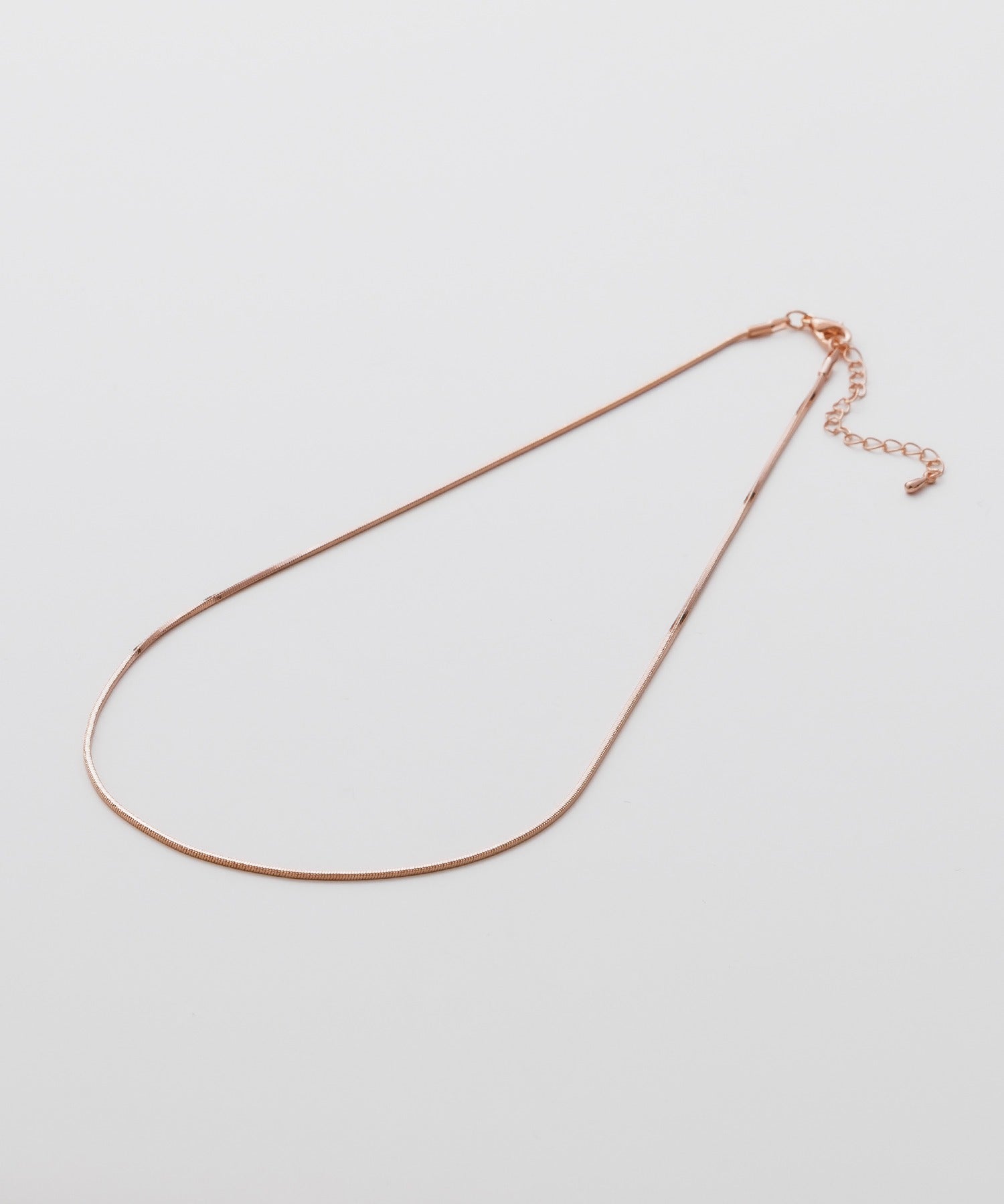ciite' シーテ ネックレス 【 金属アレルギー対応 】simple snake necklace / シンプルスネークネックレス 1mm サージカルステンレス