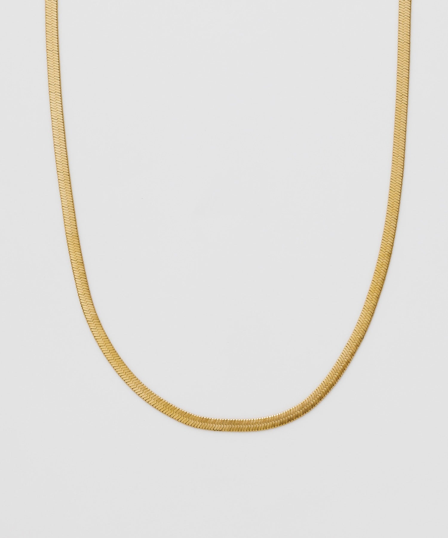 ciite' シーテ ネックレス 【 金属アレルギー対応 】 2mm幅 スネークチェーンネックレス サージカルステンレス 41~46cm調整可能