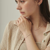 ciite' シーテ ネックレス 【 金属アレルギー対応 】simple snake bracelet / シンプルスネークチェーンブレスレット サージカルステンレス
