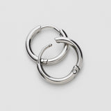 ciite' シーテ ピアス(両耳用) 【 金属アレルギー対応 】 シンプルフープピアス サージカルステンレス (両耳用)