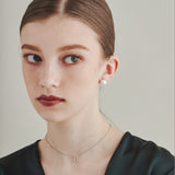 ciite' シーテ ピアス(両耳用) 【 金属アレルギー対応 】 シンプルパールピアス サージカルステンレス 8mm 10mm 12mm (両耳用)