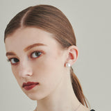 ciite' シーテ ピアス(両耳用) 【 金属アレルギー対応 】 シンプルパールピアス サージカルステンレス 8mm 10mm 12mm (両耳用)