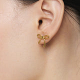 ciite' シーテ ピアス(両耳用) 【 金属アレルギー対応 】 リボンピアス サージカルステンレス (両耳用)