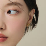 ciite' シーテ ピアス(両耳用) 【 金属アレルギー対応 】 リボンピアス サージカルステンレス (両耳用)