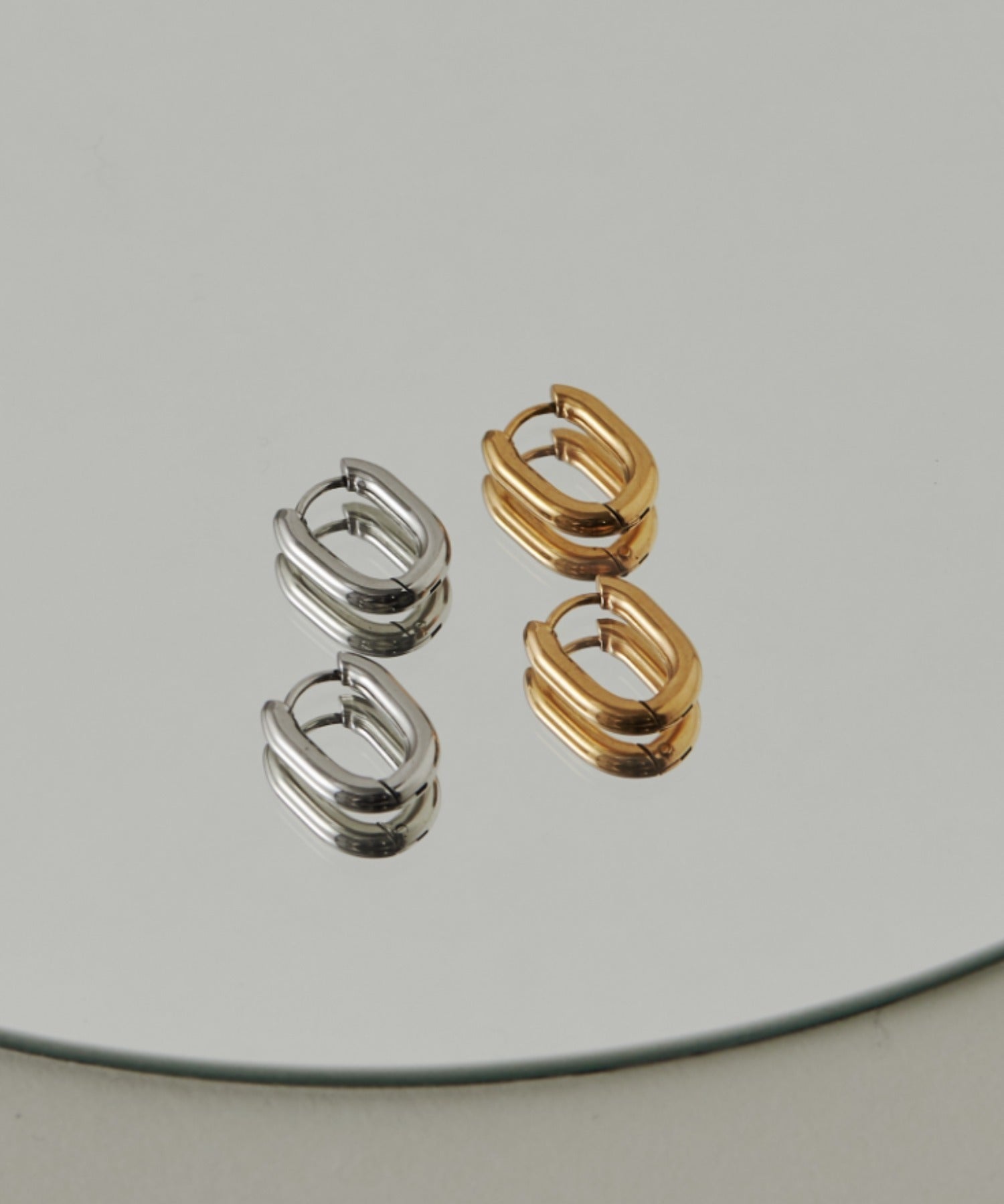 ciite' シーテ ピアス(両耳用) 【 金属アレルギー対応 】 オーラルフープピアス サージカルステンレス (両耳用)