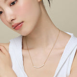 ciite' シーテ ネックレス 【 金属アレルギー対応 】 ビジューモチーフネックレス サージカルステンレス ゴールド FREE