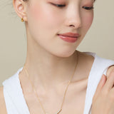 ciite' シーテ ネックレス 【 金属アレルギー対応 】 ビジューモチーフネックレス サージカルステンレス