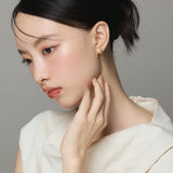 ciite' シーテ ピアス(両耳用) 【 金属アレルギー対応 】 チェーンモチーフピアス サージカルステンレス (両耳用)