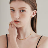 ciite' シーテ ネックレス 【 金属アレルギー対応 】 2.5mm スネークチェーンネックレス サージカルステンレス