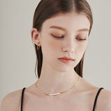 ciite' シーテ ネックレス 【 金属アレルギー対応 】 2.5mm スネークチェーンネックレス サージカルステンレス