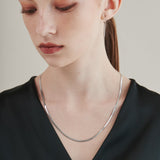 ciite' シーテ ネックレス 【 金属アレルギー対応 】 2.5mm スネークチェーンネックレス サージカルステンレス