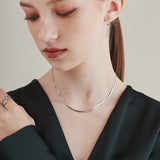 ciite' シーテ ネックレス 【 金属アレルギー対応 】 2.5mm スネークチェーンネックレス サージカルステンレス