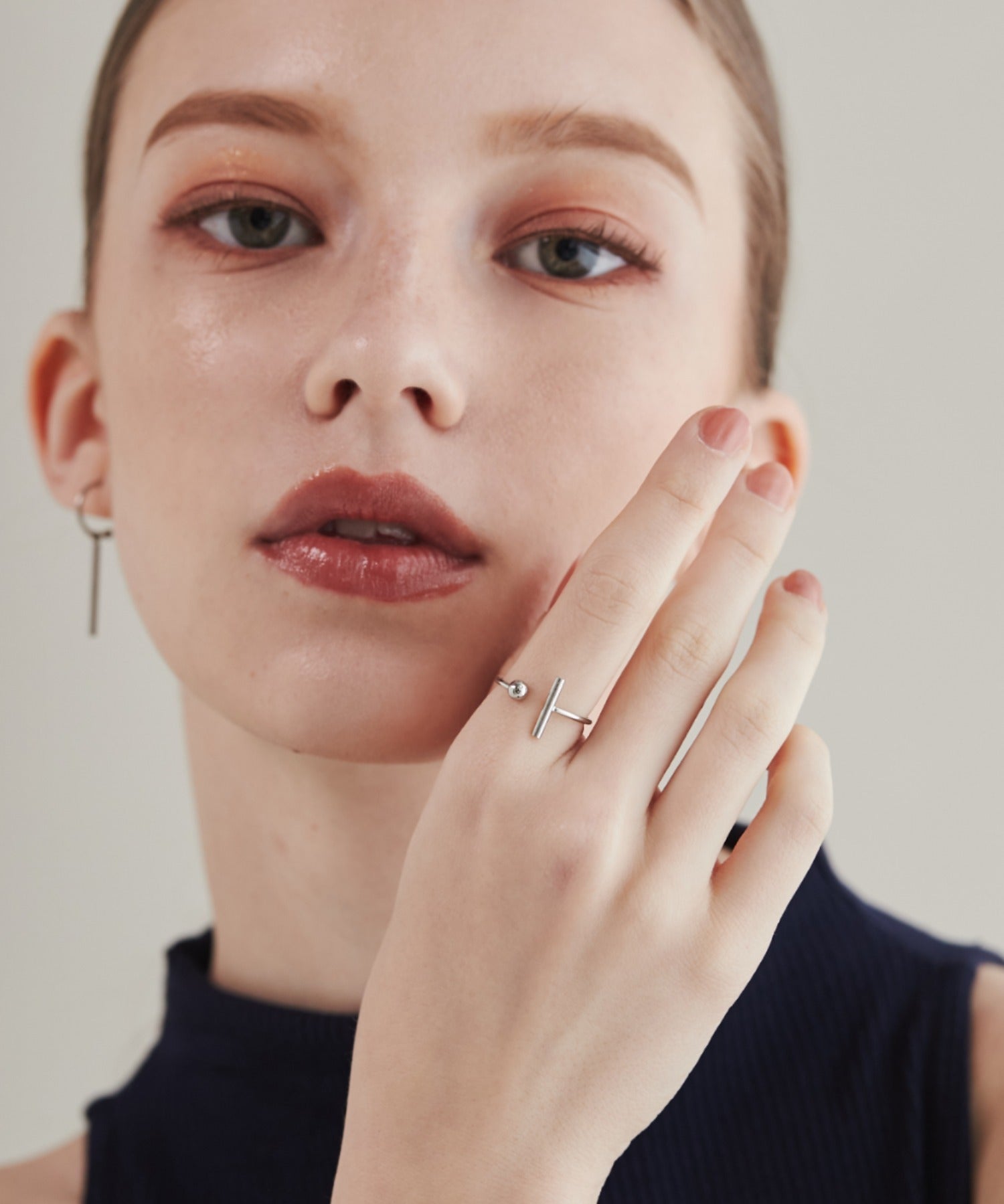 ciite' シーテ リング 【 金属アレルギー対応 】 ノンサイズリング サージカルステンレス シルバー