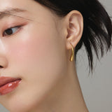 ciite' シーテ ピアス(両耳用) 【 金属アレルギー対応 】 フックピアス サージカルステンレス (両耳用) ゴールド FREE
