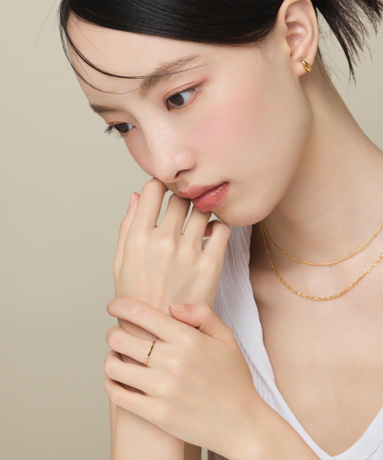 ciite' シーテ リング 【 金属アレルギー対応 】 シンプルリング サージカルステンレス