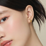 ciite' シーテ ピアス(両耳用) 【 金属アレルギー対応 】 ミニドロップピアス サージカルステンレス (両耳用) ゴールド FREE
