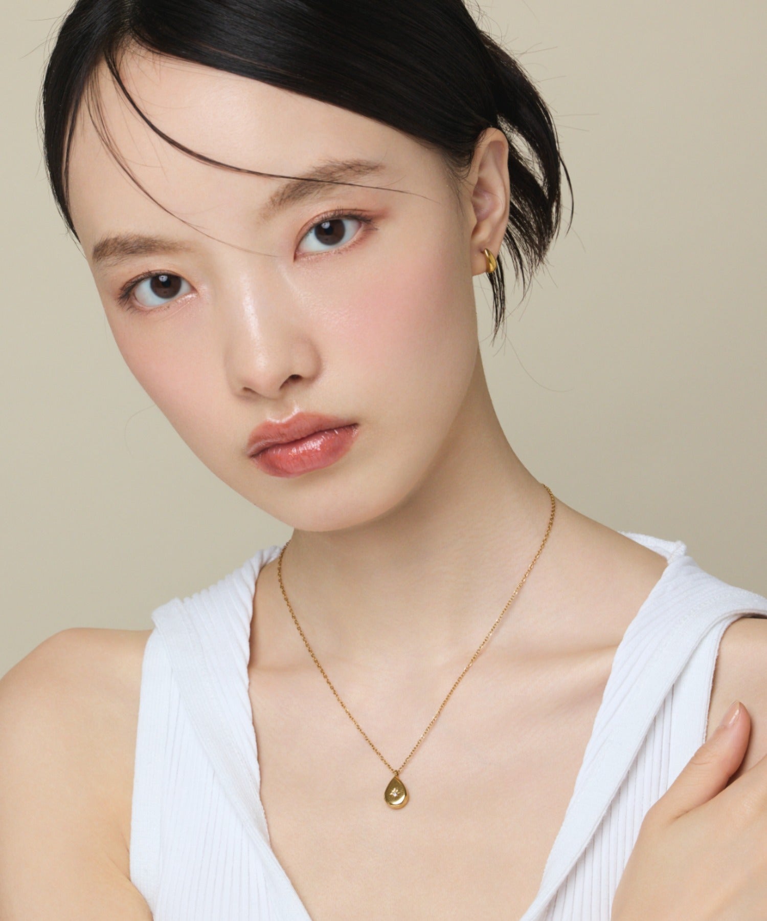 ciite' シーテ ピアス(両耳用) 【 金属アレルギー対応 】 ミニドロップピアス サージカルステンレス (両耳用)