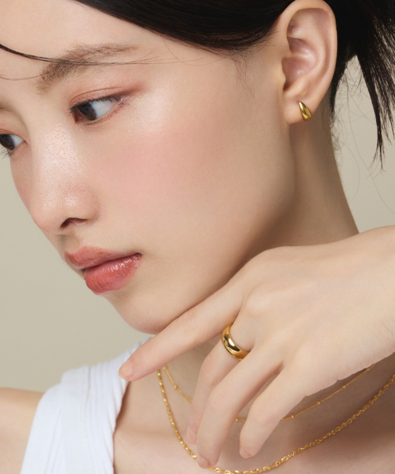 ciite' シーテ ピアス(両耳用) 【 金属アレルギー対応 】 ミニドロップピアス サージカルステンレス (両耳用)