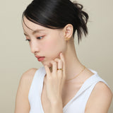 ciite' シーテ ネックレス 【 金属アレルギー対応 】 グリッターチェーンネックレス サージカルステンレス