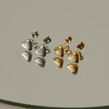 ciite' シーテ ピアス(両耳用) 【 金属アレルギー対応 】 ハートピアス サージカルステンレス