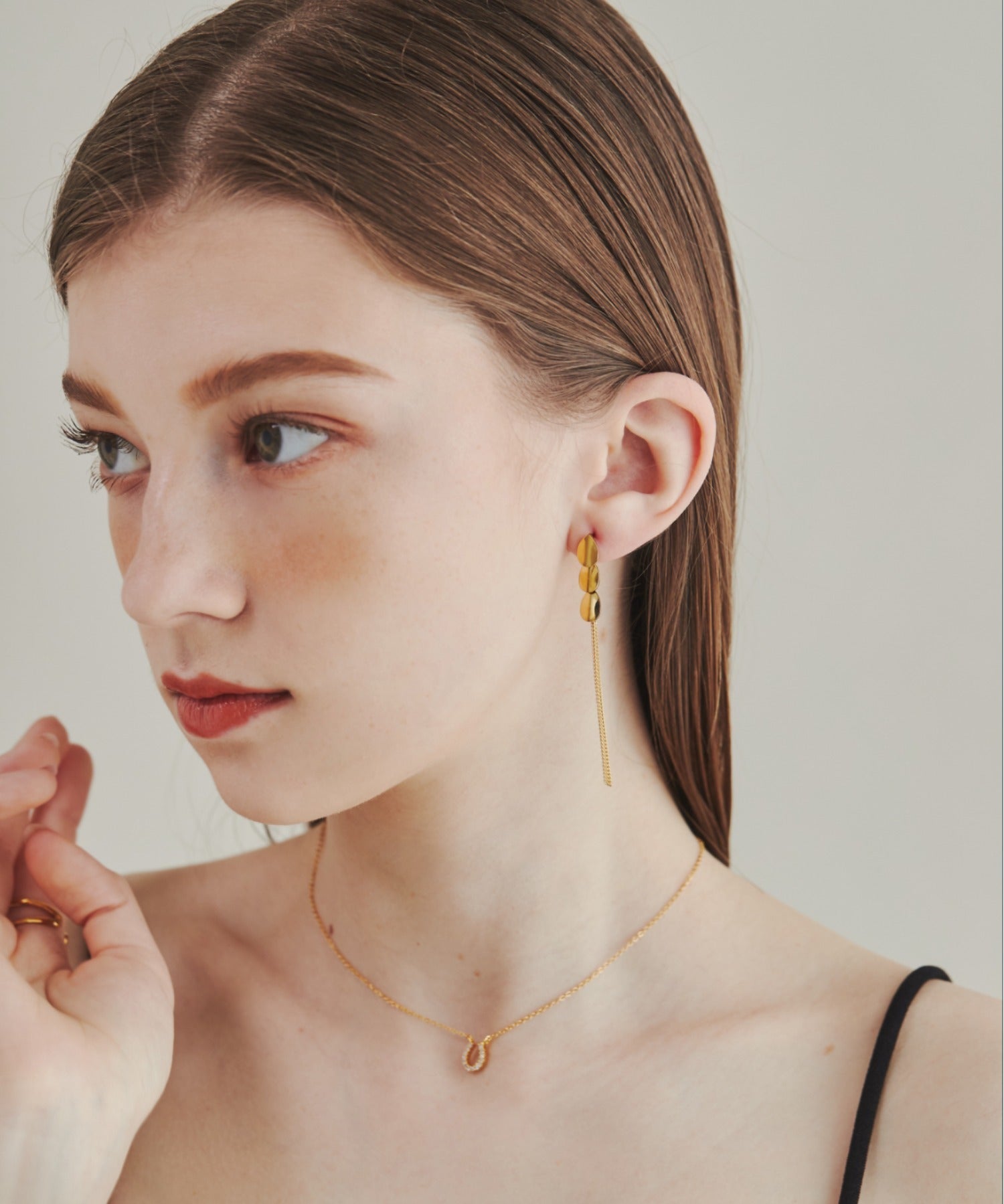 ciite' シーテ ピアス(両耳用) 【 金属アレルギー対応 】 モチーフロングピアス サージカルステンレス (両耳用)