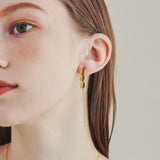 ciite' シーテ ピアス(両耳用) 【 金属アレルギー対応 】 モチーフロングピアス サージカルステンレス (両耳用)