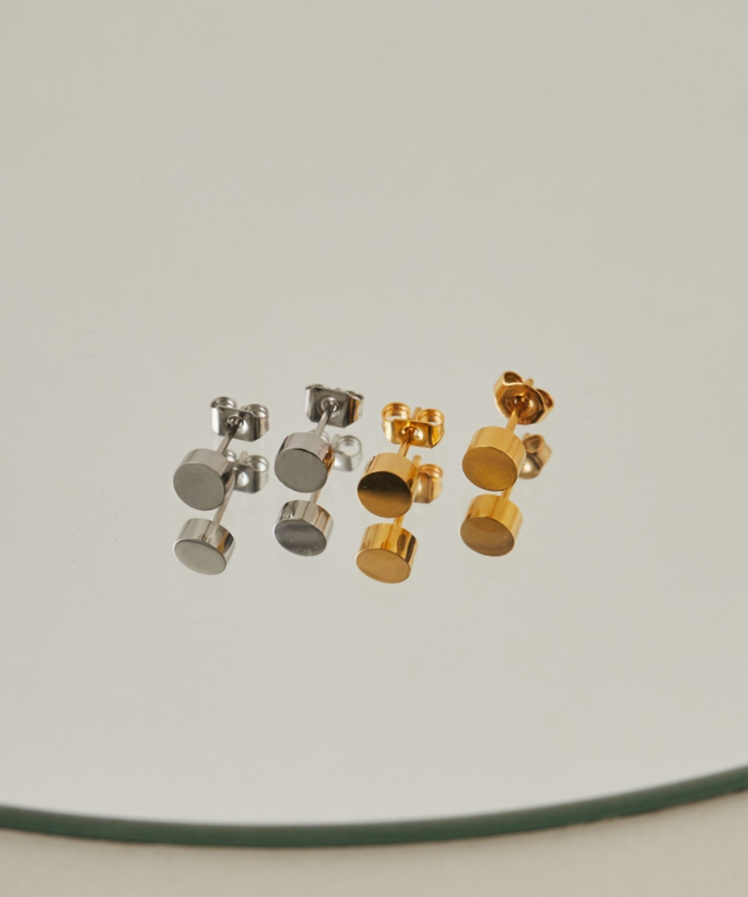 ciite' シーテ ピアス(両耳用) 【 金属アレルギー対応 】 シンプルピアス サージカルステンレス (両耳用)