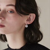 ciite' シーテ ピアス(両耳用) 【 金属アレルギー対応 】 ビジューモチーフピアス サージカルステンレス (両耳用)