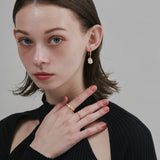 ciite' シーテ ピアス(両耳用) 【 金属アレルギー対応 】 淡水パールピアス サージカルステンレス (両耳用)