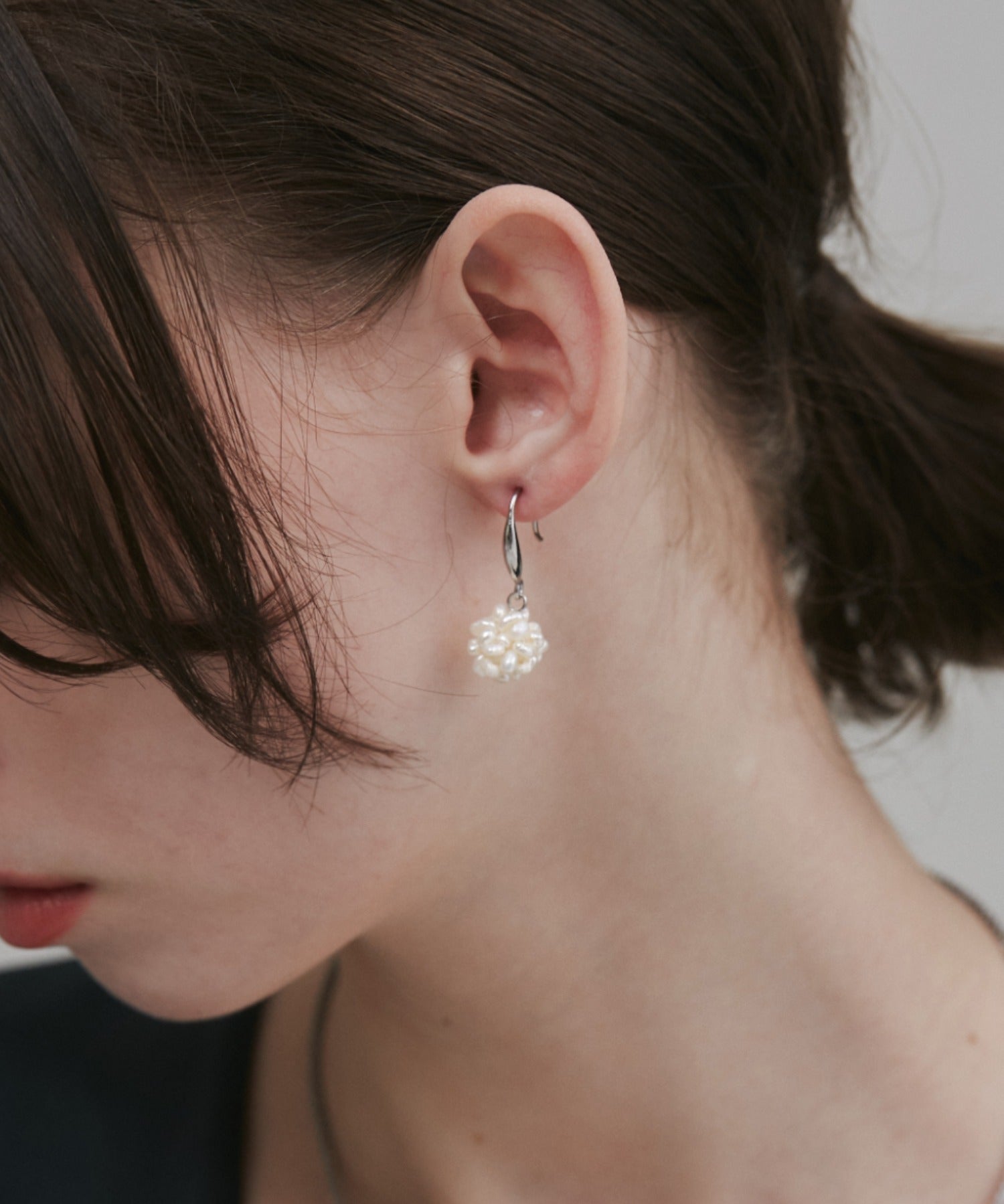 ciite' シーテ ピアス(両耳用) 【 金属アレルギー対応 】 淡水パールピアス サージカルステンレス (両耳用)