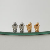 ciite' シーテ ピアス(両耳用) 【 金属アレルギー対応 】 ミニバタフライモチーフピアス サージカルステンレス (両耳用)