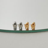 ciite' シーテ ピアス(両耳用) 【 金属アレルギー対応 】 ミニバタフライモチーフピアス サージカルステンレス (両耳用)
