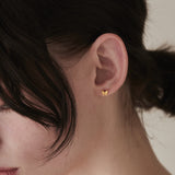 ciite' シーテ ピアス(両耳用) 【 金属アレルギー対応 】 ミニバタフライモチーフピアス サージカルステンレス (両耳用)