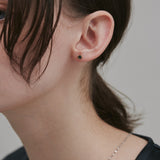 ciite' シーテ ピアス(両耳用) 【 金属アレルギー対応 】 シンプルカラービジュー ピアス サージカルステンレス (両耳用)