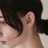 ciite' シーテ ピアス(両耳用) 【 金属アレルギー対応 】 シンプルカラービジュー ピアス サージカルステンレス (両耳用)