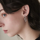 ciite' シーテ ピアス(両耳用) 【 金属アレルギー対応 】 ニュアンスデザイン ピアス サージカルステンレス (両耳用)