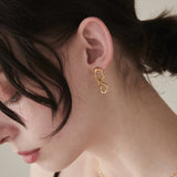 ciite' シーテ ピアス(両耳用) 【 金属アレルギー対応 】 ニュアンスデザイン ピアス サージカルステンレス (両耳用)