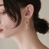ciite' シーテ ピアス(両耳用) 【 金属アレルギー対応 】 オーバルデザイン ピアス サージカルステンレス (両耳用)