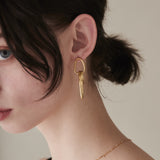 ciite' シーテ ピアス(両耳用) 【 金属アレルギー対応 】 オーバルデザイン ピアス サージカルステンレス (両耳用)
