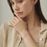 ciite' シーテ ネックレス 【 金属アレルギー対応 】simple snake bracelet / シンプルスネークチェーンブレスレット サージカルステンレス