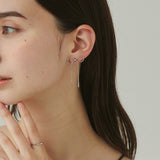 ciite' シーテ ピアス(両耳用) 【 金属アレルギー対応 】 リボンデザインピアス サージカルステンレス (両耳用)
