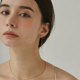 ciite' シーテ ピアス(両耳用) 【 金属アレルギー対応 】 リボンデザインピアス サージカルステンレス (両耳用) ゴールド FREE