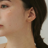 ciite' シーテ ピアス(両耳用) 【 金属アレルギー対応 】 リボンデザインピアス サージカルステンレス (両耳用)