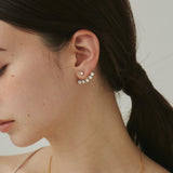ciite' シーテ ピアス(両耳用) 【 金属アレルギー対応 】 ビジューデザインピアス サージカルステンレス (両耳用)